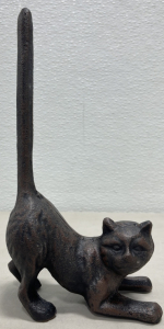 (1) Cast Iron Cat Paper Holder