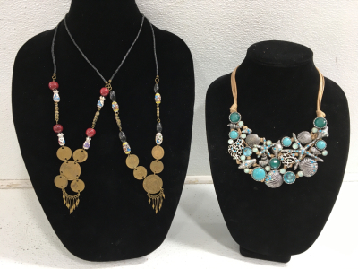 (3) Beautiful Fashion Necklaces