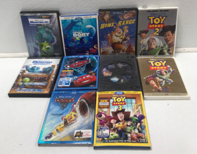 (10) Disney DVDs