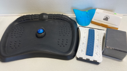 Foot Massage Pad, Yoga Block, Acupuncture Back Stetcher, Neck Stretcher, Lumbar Support Block