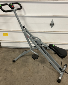 Sunny Fitness Row-N-Ride Upright Rowing Machine