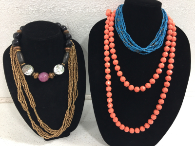 (4) Amazing Womens Necklaces