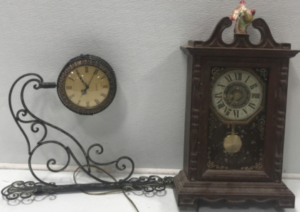 Metal Clock, Electric Clock