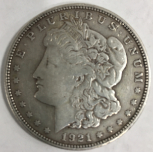 1921 Morgan Silver Dollar &ldquo;D&rdquo;