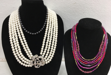 (3) Gorgeous Ladies Fashion Necklaces