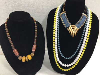 (5) Beautiful Ladies Necklaces