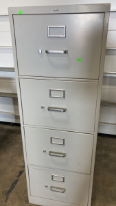 4-Drawer Metal File Cabinet