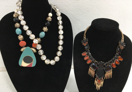 (3) Beautiful Fashion Necklaces