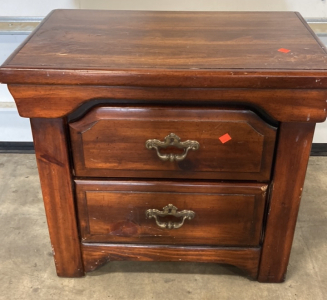 Small 2-Drawer Nightstand