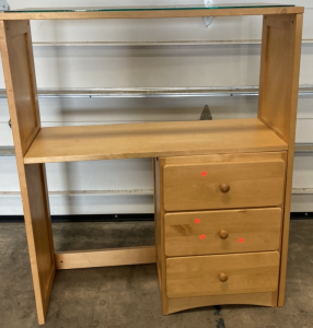 Desk/Shelf w/ Drawers
