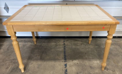 Tile Top Table