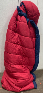 Red And Blue Sleeping Bag