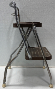 Foldable Padded Vintage 2 Step Stepping Stool