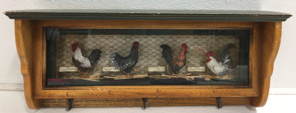 Arister Gifts Inc. Rooster Shadow Box Picture
