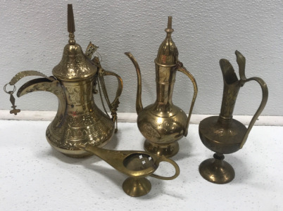 Antique Tea Pots, Genie Lamp