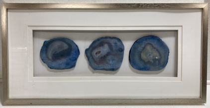 Framed Geode Slices
