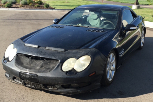 2003 MERCEDES SL 500 - HARDTOP CONVERTIBLE
