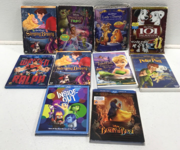 (10) Disney DVD Movies