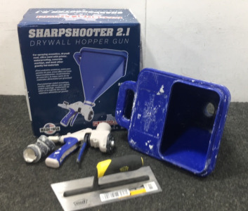 Drywall Hopper Gun And Trowel
