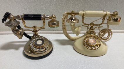 (2) Vintage Rotary Phones