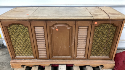 Antique Radio Table