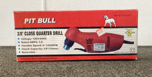 Pit Bull 3/8” Close Quarter Drill