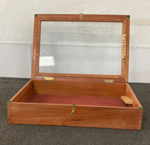 Large Lockable Wooden Case