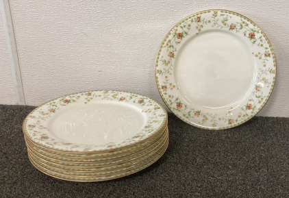 8 Ultra Ivory Society China Plates