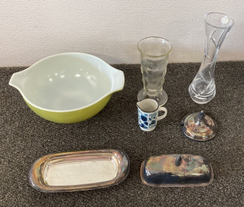 Kitchenware (Crystal, Silver, and Ceramic)