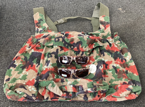 Swiss Backpack And Sunglasses