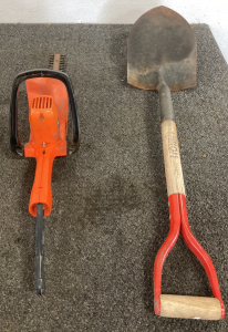 Hedge Trimmer And Shovel