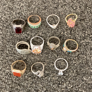 (11) Assorted Rings