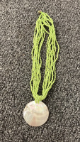 Green Shell Necklace and More - 2