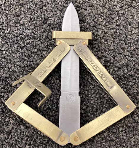 Scissor Action German Paratrooper Knife