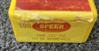 Speer 6MM .243 .105Gr Round Nose - 3