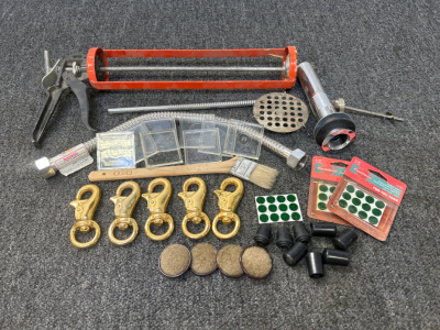 Furniture Surface Savers, Hooks, Caulking Gun and More