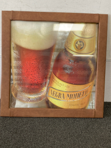 Negra Modelo Reflective Wall Hanging