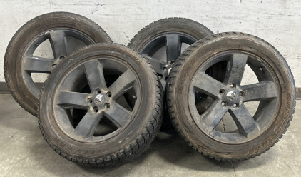 Set of Wheels and Tires