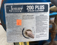 Jenny Division 200 Plus Steam Cleaner Diesel Powered Burner Electric Motor - 4