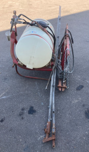 Field Sprayer With Pump And Boom Arms