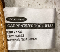 Voyager Split Leather Carpenters Tool Belt - 3