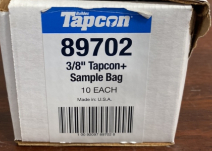 10 Bags 2 Each W Masonry Bit 3/8x4&rdquo; 20 Bolts 10 Bits