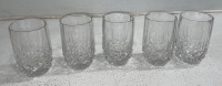 Various Glassware Including (12) Cups (Varying Size) , (12) Teacups, (8) Vases (Different) (2) Misc. - 6