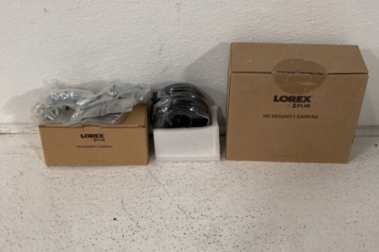 (2) Lorex HD Security Camera With Night Vision