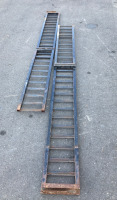 (2) Heavy Duty Metal Motorcycle Ramps