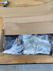 (1) Flat Cart For Moving, Torch Gun, Kitchen Drawer Rails And Bits