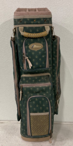 Green And Light Brown DATREK Golf Bag
