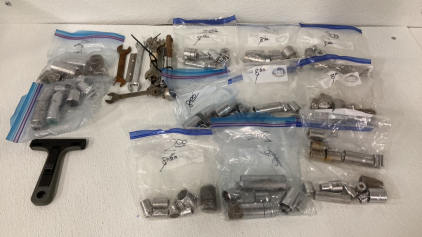 (11) Bags of various Sockets and more