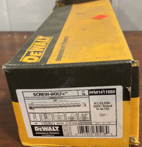(10) Dewalt Screw Bolt+ 1-1/8&rdquo; Socket