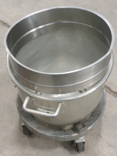 (1) Hobart 20-Quart Mixing Bowls With Heavy Duty Bowl Cart